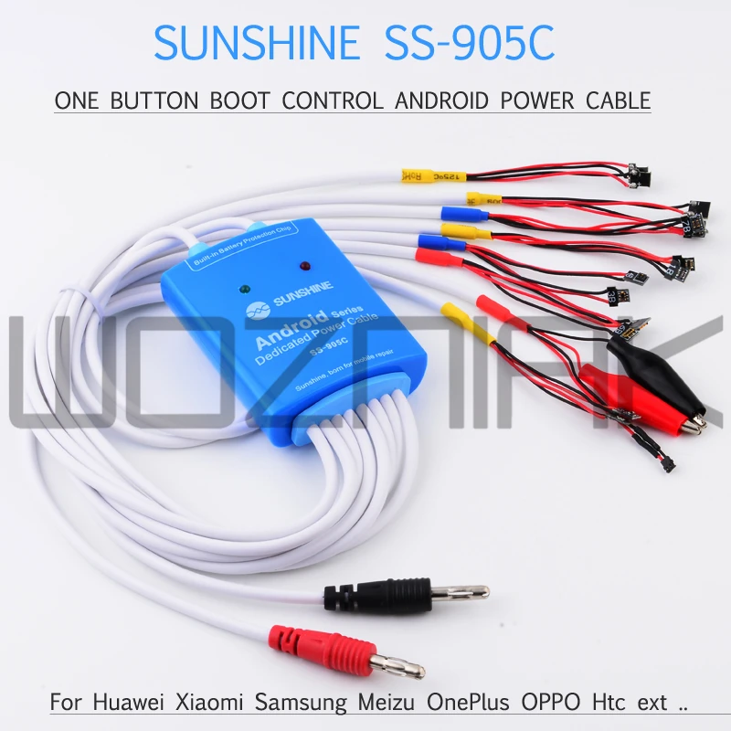 SS 905C Android одна кнопка загрузки линии управления для Huawei Xiaomi Samsung Meizu OnePlus OPPO Anti Burn