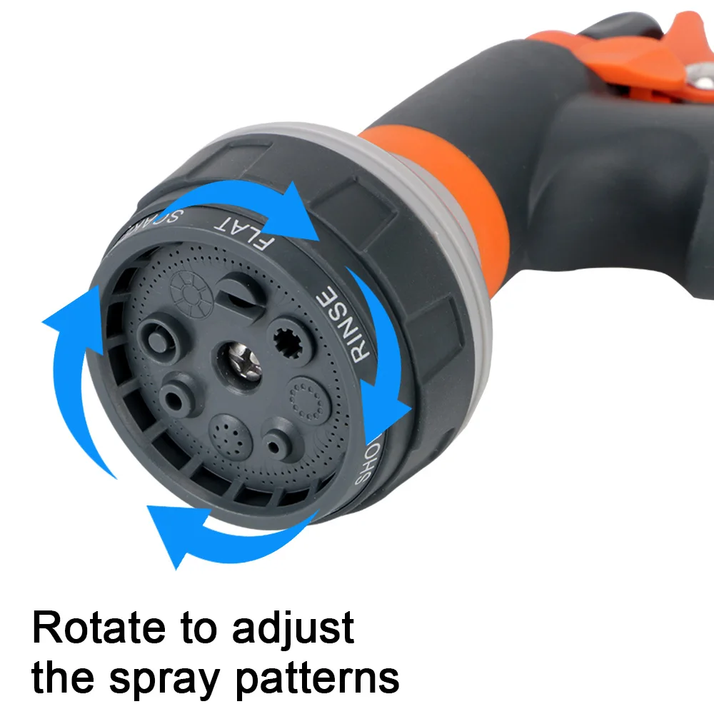 Ручной многофункциональный водяной пистолет высокого давления 8 режимов