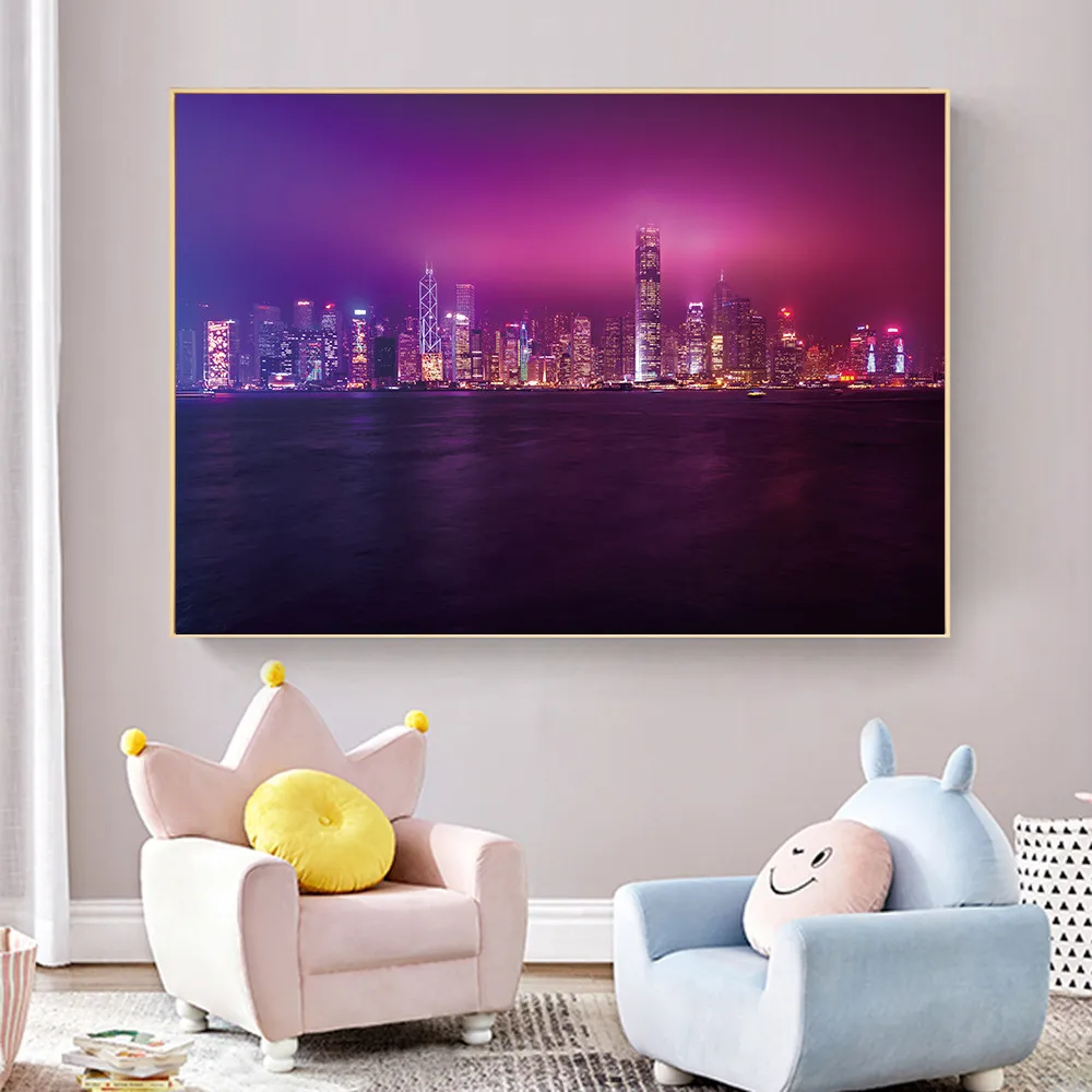 Настенное художественное полотно ландшафтные плакаты и принты картина