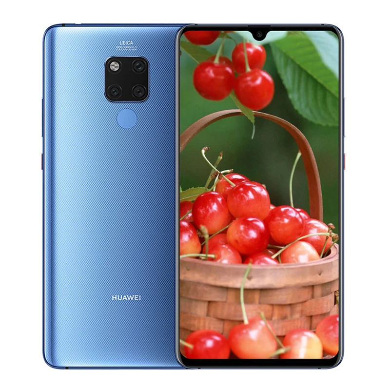HuaWei Mate 20 смартфон с 5 5-дюймовым дисплеем Kirin 980 Android 9 0 ОЗУ 6 ГБ ПЗУ 7 2 2240 МП 1080X128 |