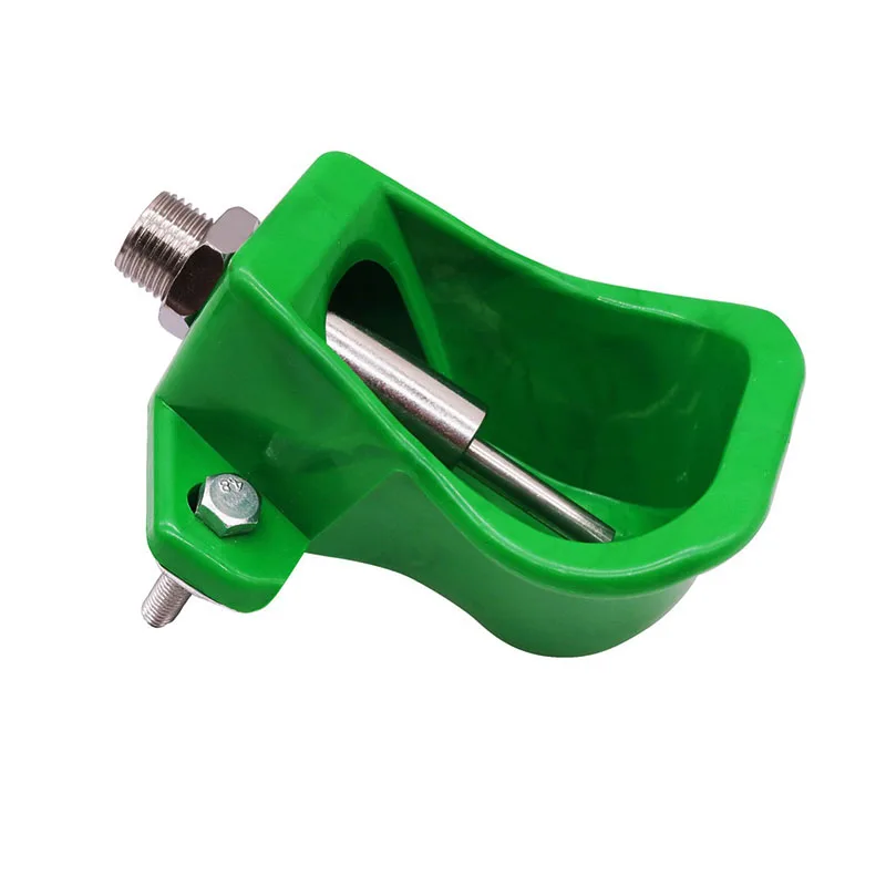 1 Pcs Pig Nipple Drinker Small Suckling Drinking Bowl Livestock Cage Fountain ABS And Stainless Steel Screw Fixing | Дом и сад