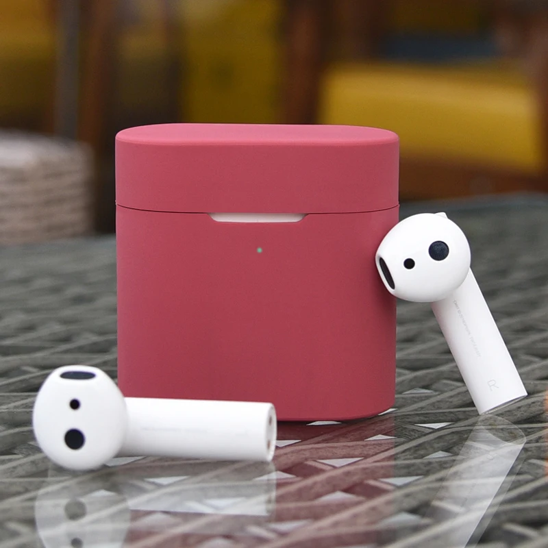 Чехол для Xiaomi Mi Air 2 Силиконовая Беспроводная Bluetooth-гарнитура защитный чехол с