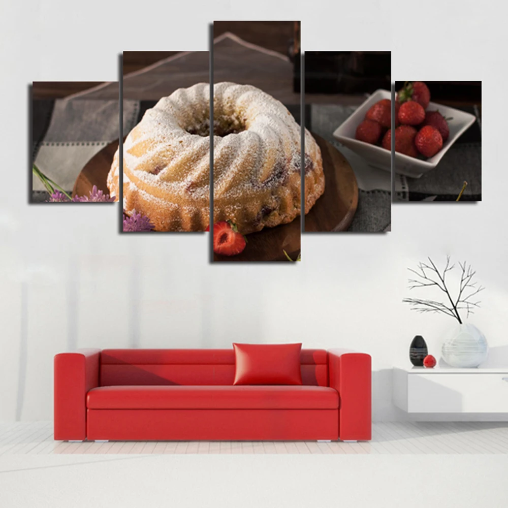 Модульные картины HD принты холст картина 5 шт. мисое еда домашний декор ресторан
