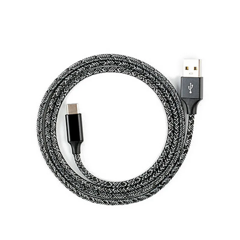 Плетеный кабель Micro USB с пеньковой веревкой 1 м/2 м/3 м для синхронизации данных и