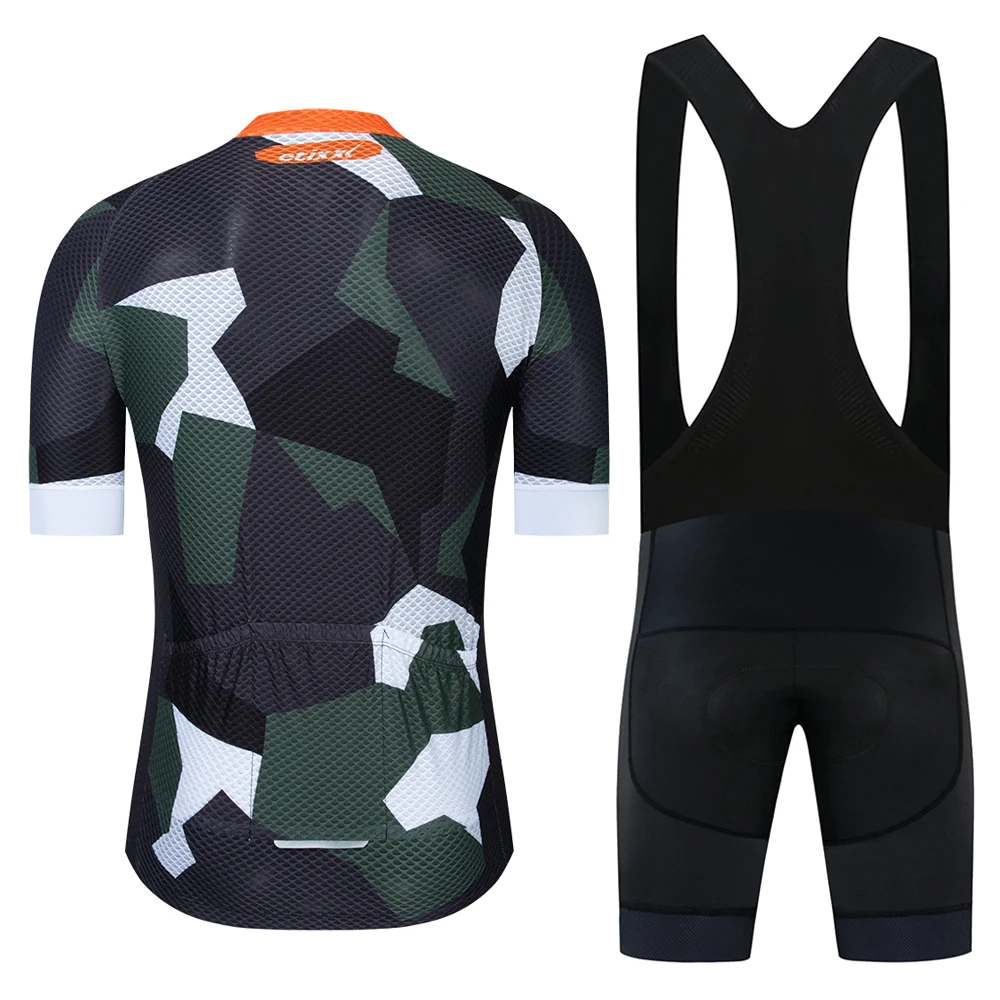 Pro Лето etixx гоночный велоспорт джерси набор горный велосипед одежда MTB