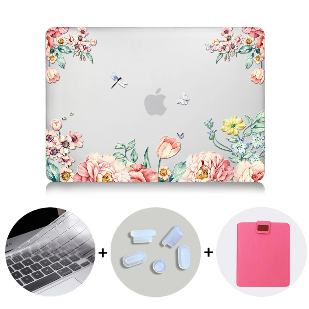 MB16 MTT туфли с цветами из стразов чехол для ноутбука Macbook Air Pro retina, возрастом 11, 12, 13, 15 дюймов с сенсорной панелью жесткий чехол для macbook 13,3 дюймов чехол для ноутбука - Цвет: MB16