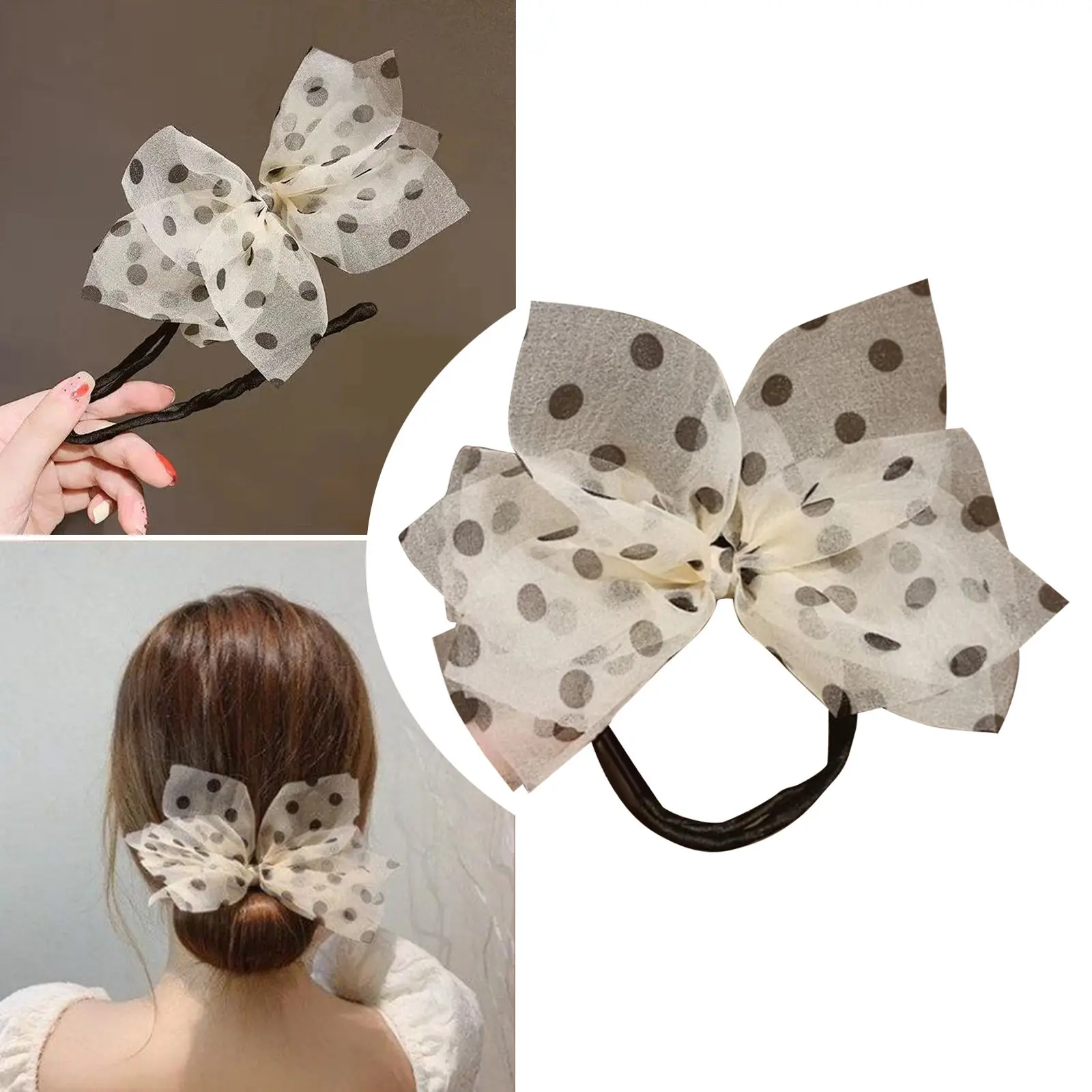 

Vintage Hairpin Bun Hairstyle Hair Stick Woman Elegant Hair Scrunchies Banquet Wedding Hair Accessories Bun
