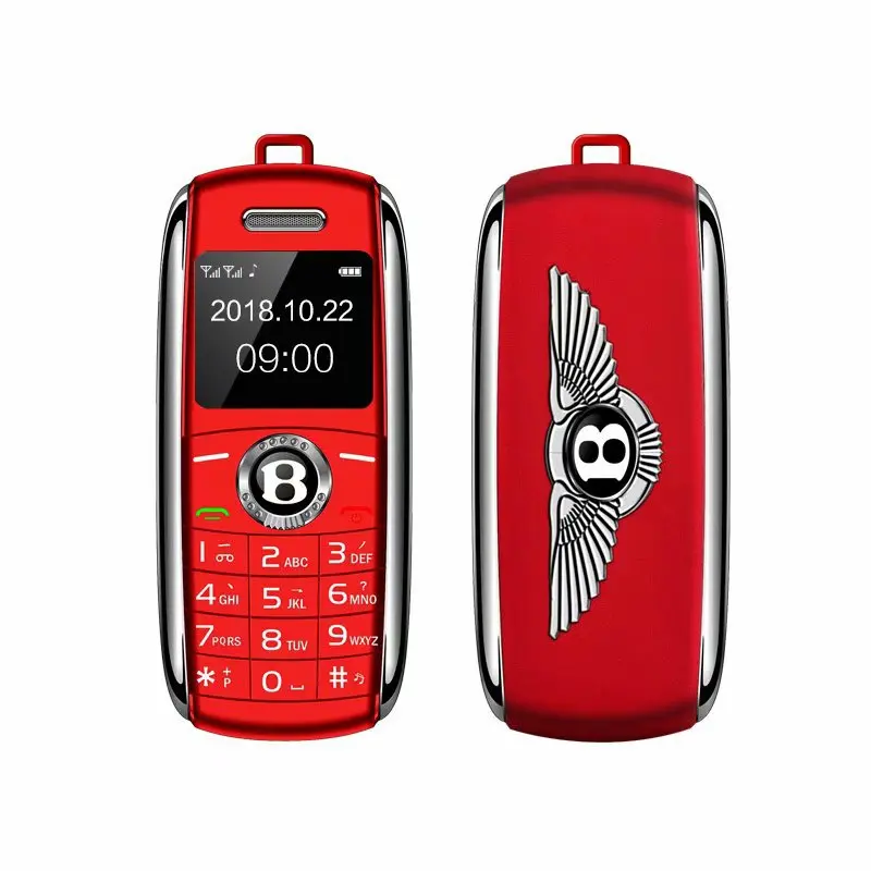 Персонализированный Мини Автомобильный ключ мобильный телефон с пультом