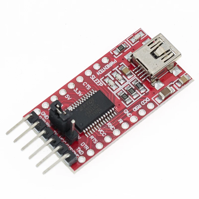 Адаптер FT232RL FT232 FTDI USB к TTL 5 в 3 В кабель для скачивания модуль последовательного