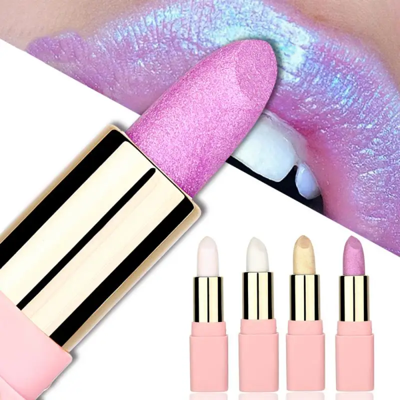 

1 Pc Lip Gloss Fashion Shiny Compact And Lightweight Lipstick Moisturizing Waterproof Not EasyTo Fade Makeup Cosmetics TSLM1