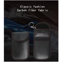 car key pouch case bag automobiles anti theft signal blocker auto keyfobs pouch blocking bag