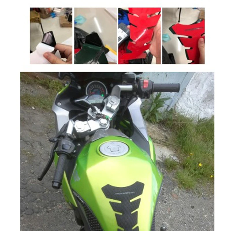3D наклейки для мотоциклов защита Honda Kawasaki Yamaha Suzuki Ducati Bmw KTM|Наклейки и стикеры| |