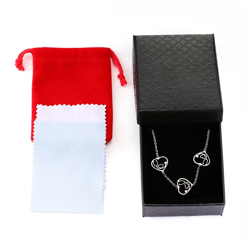 

Adjustable Stethoscope Bracelets Personalized Stainless Steel 3 Heart Pendant Chain Bangle for Nurse Doctor Gold Jewelry Gift