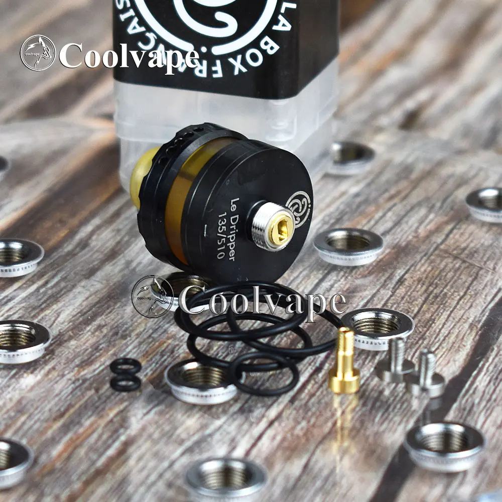Атомайзер Le Dripper RDA с одной катушкой бак для распылителя BF электронной сигареты 22