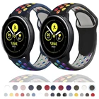 Силиконовый браслет для Samsung Galaxy watch 3, 46 мм, 42 мм, Active 2, 44, Gear S3, S2, Huawei watch GT 2, 2e pro, 20 мм, 22 мм