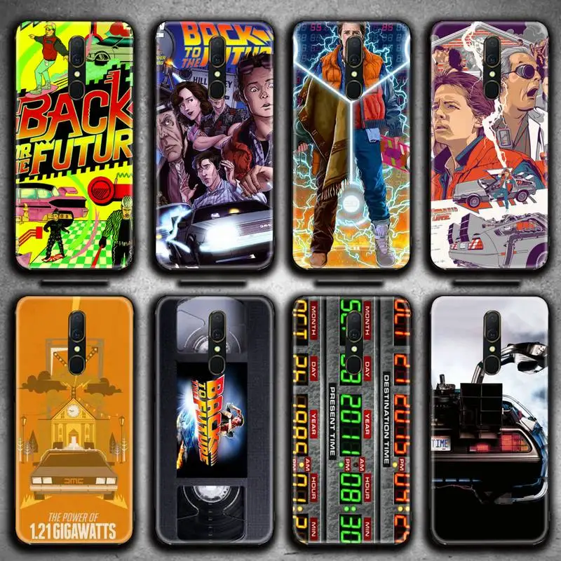 

Back To The Future Phone Case For Oppo A5 A9 2020 Reno2 z Renoace 3pro A73S A71 F11