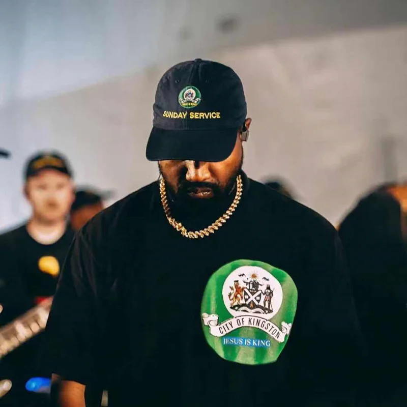 Бейсболка Kanye West шляпа c вышивкой для отца унисекс женщин и мужчин|Мужские