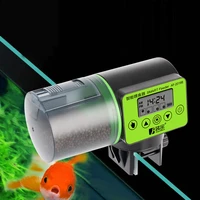 automatic fish feeder smart plastic aquarium timer feeder digital fish tank electrical food feeding dispenser fish feeder tool