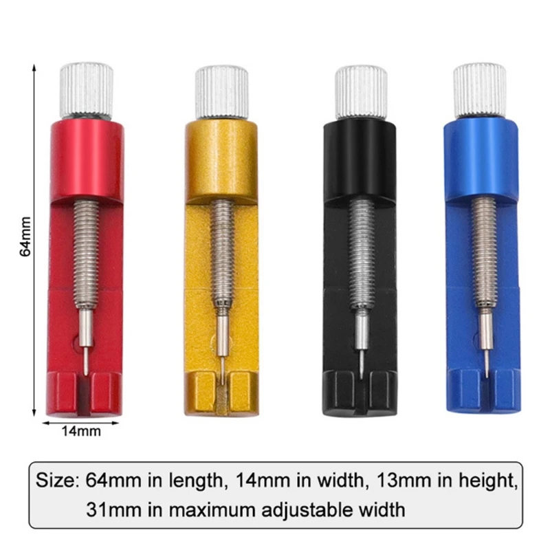 

Watch Link Remover kit Watch Band Tool with 3 Extra Pins for Watch Band Link Pin Removal and Watch Sizing