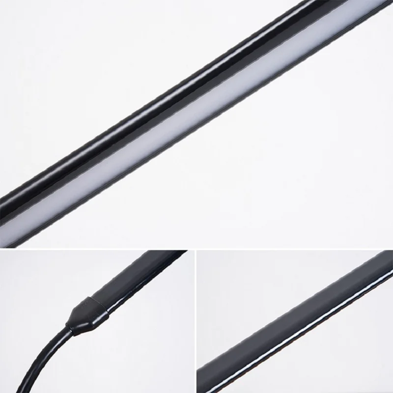 LED 360° Folding Clamp Desk Lamp Eye Protection Rechargeable Table Clip On Light For Bed Reading Working And Computers | Лампы и