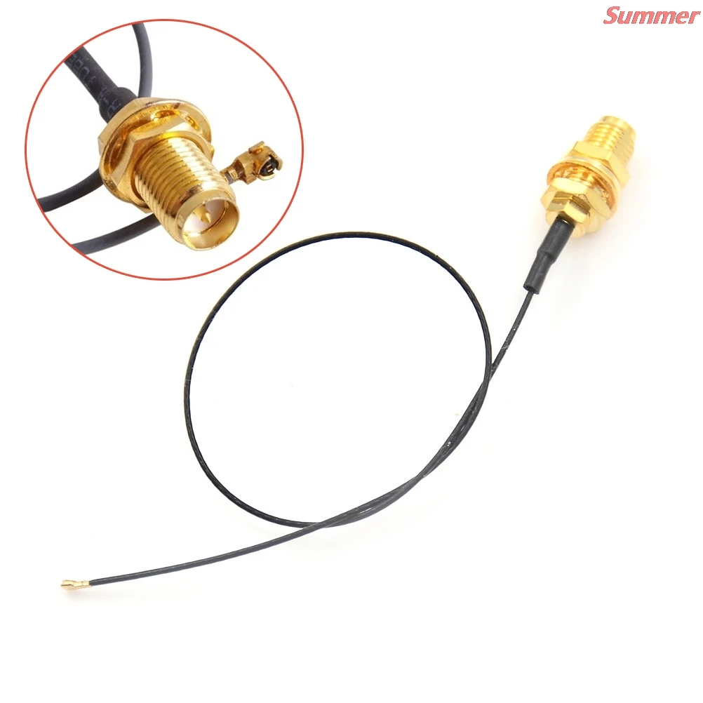 

New PCI U.FL To SMA Female Connector Antenna WiFi IPX To SMA Extension For PCI Wifi Card Wireless Router Pigtail Cable 20cm