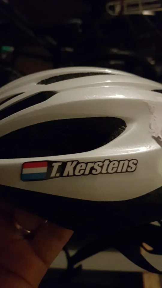 Дорожный велосипед индивидуальный флаг и имя наклейка горный Рамка логотип