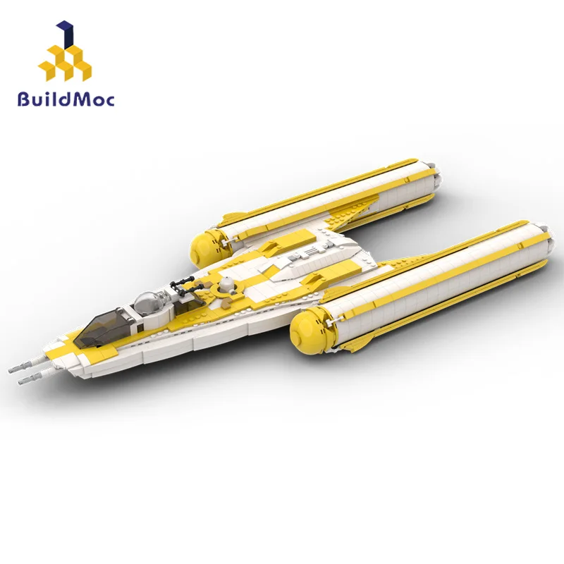 Строительные блоки Buildmoc: космический военный фильм оружие корабль Звездный