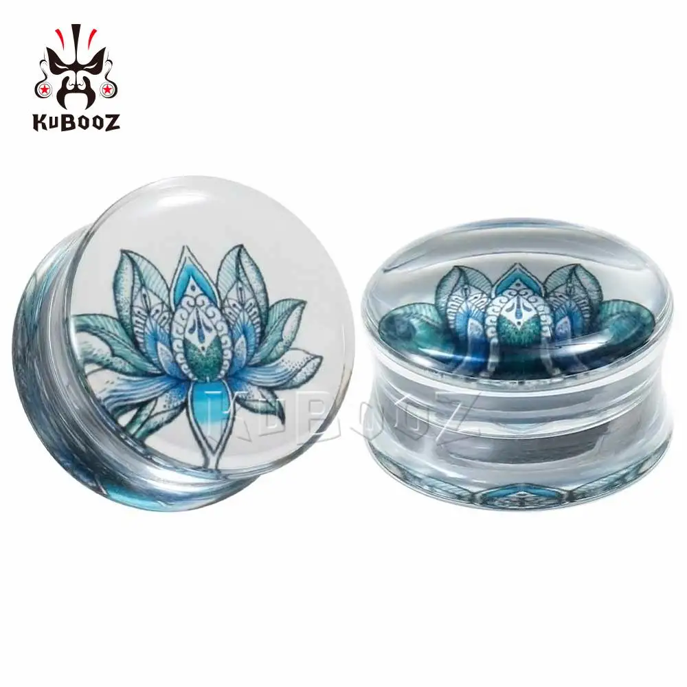 Лидер продаж акриловые прозрачные Затычки Для Пирсинга Ушей украшение для тела с