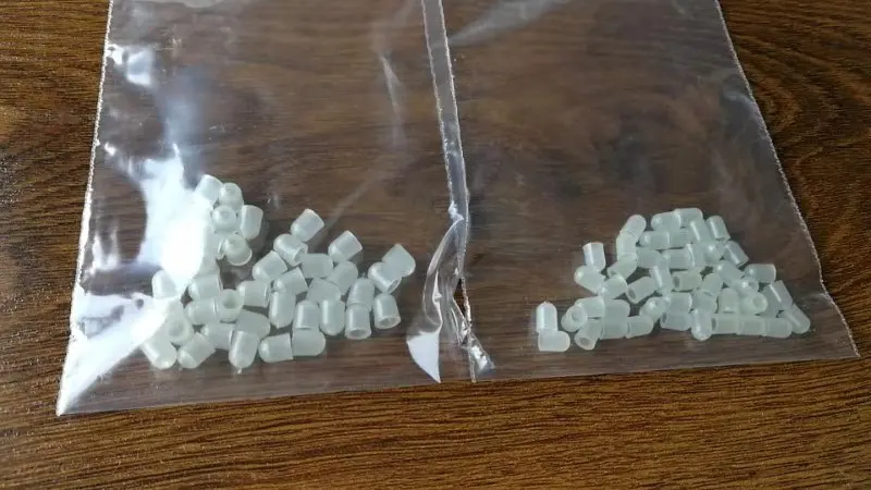 JINHONGKANG 100CS Морская Рыбалка снасти Snapper оборудование юбки и резиновый галстук фиксированные части приманки аксессуары - Цвет: luminous