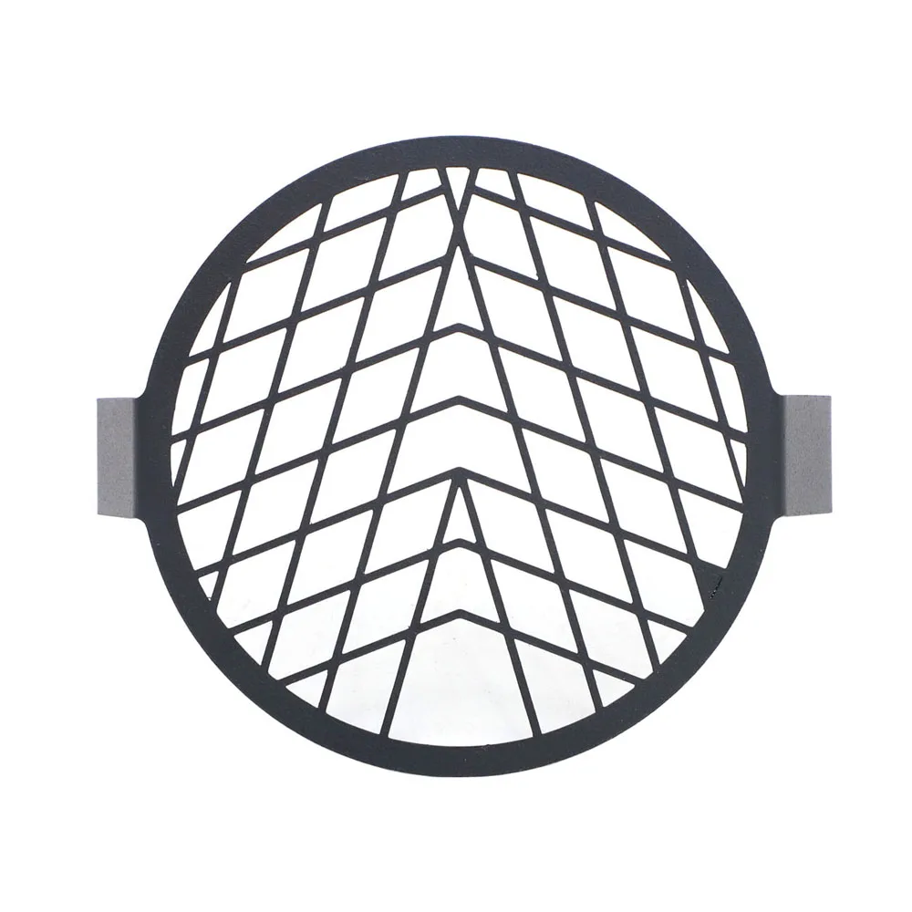 Передняя мотоциклетная фара Сетчатая Маска для гриля стальная Ретро Защитная