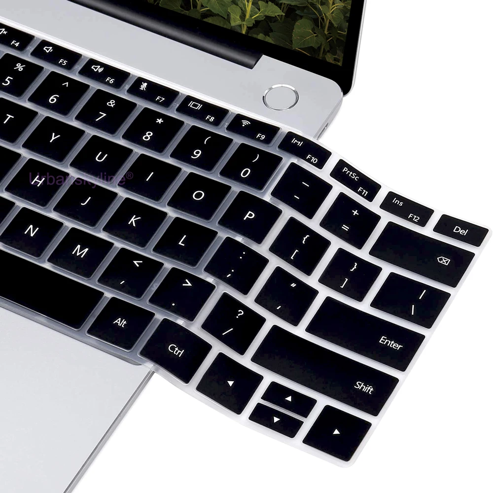 

Keyboard Cover for MateBook D 14 15 16 X Pro 13 E B B3 B200 for Huwei AMD Laptop Notebook black Protector Skin Film Accessories