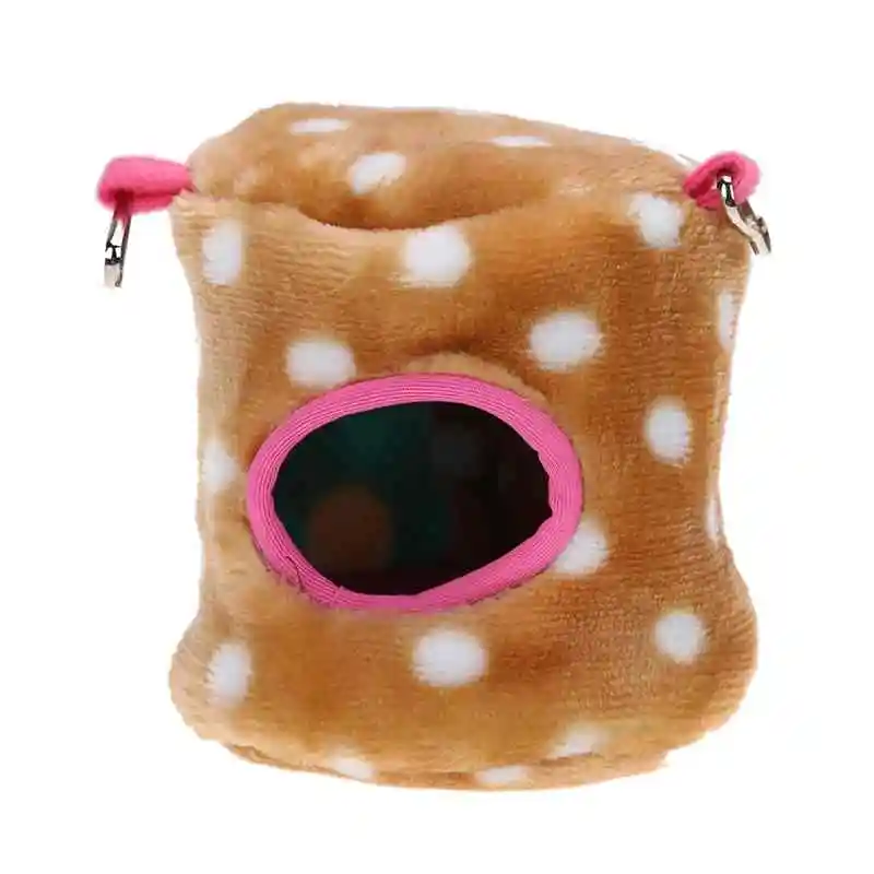 Милый теплый домик для домашних животных кролик хомяк кровать крыса зимняя