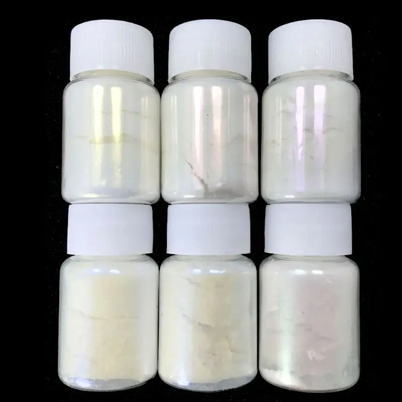 

6 Color Shiny Aurora Resin Pigments Polarized Diamond Resin Pearlescent Pigments
