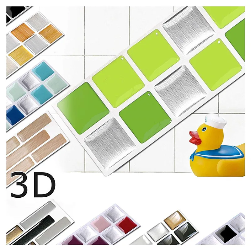 

Diy Waistline Self-adhesive Removable Waterproof Wallpapers 3D Wall Stickers Tiles Home Decoration Accessories for Living Room