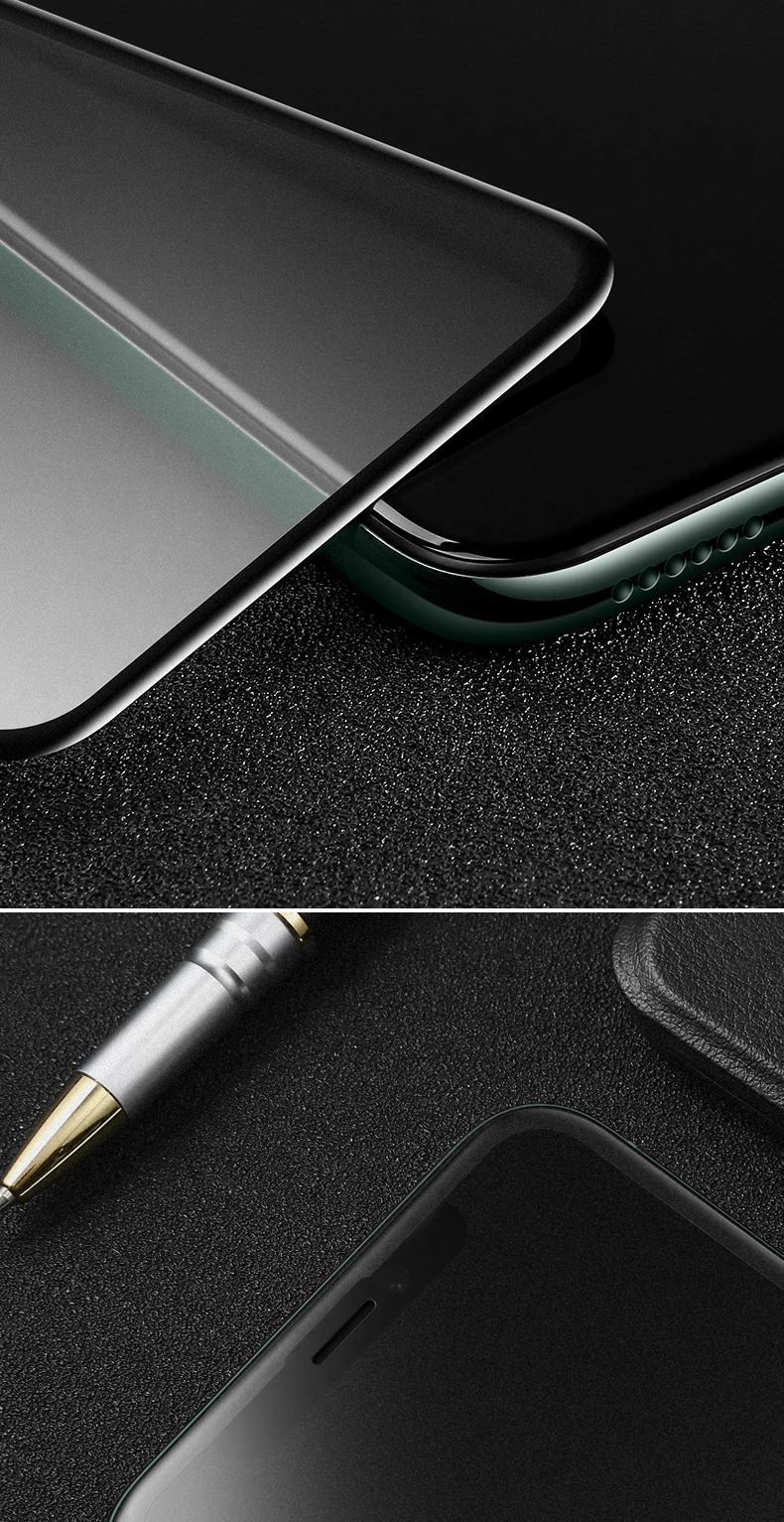 SmartDevil, матовое закаленное стекло для iphone 11 pro max, полное покрытие, защитная пленка, защита экрана 3 H, изогнутая, HD, жесткая пленка
