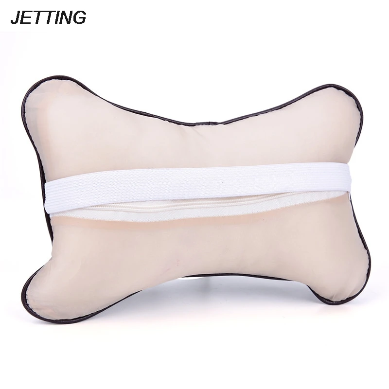 Подголовник для автомобиля из искусственной кожи автомобильные аксессуары 1 шт.