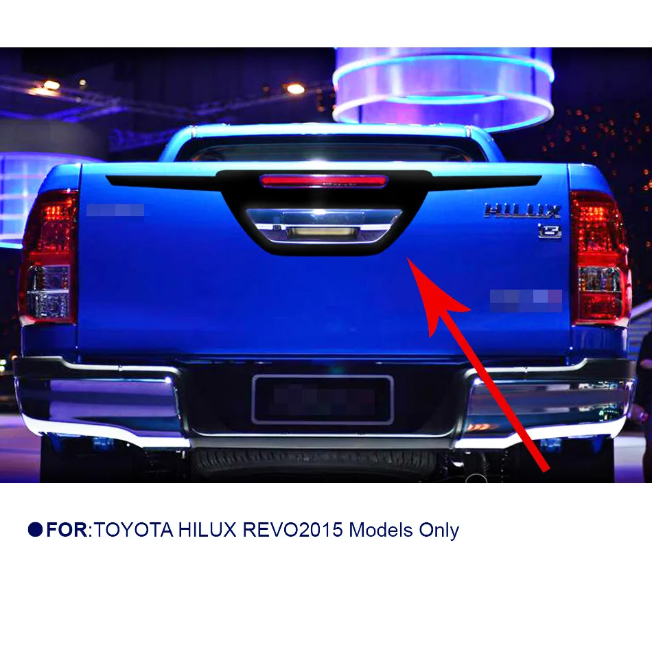 1 шт. ручка задней двери графический виниловый стикер для TOYOTA HILUX REVO 2015 настоящее