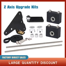 3D Printer Parts Upgrade Kits Creality Ender 3/CR10 Dual Z Axis T8 Lead Screw Kits Bracket Aluminum Profile WIth Belt Pulley