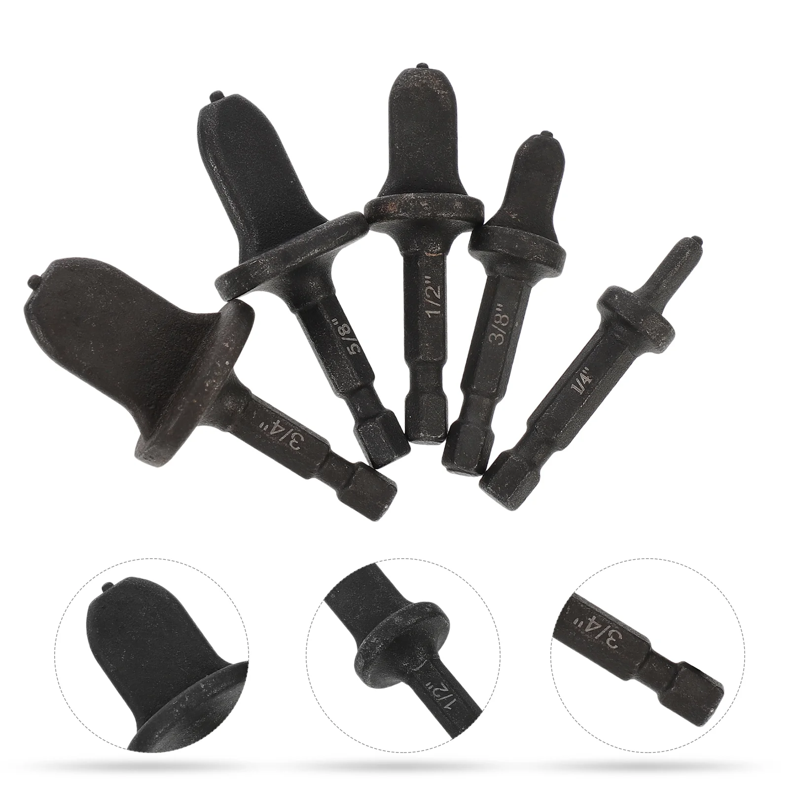 

5 шт., металлическая ручная электрическая дрель