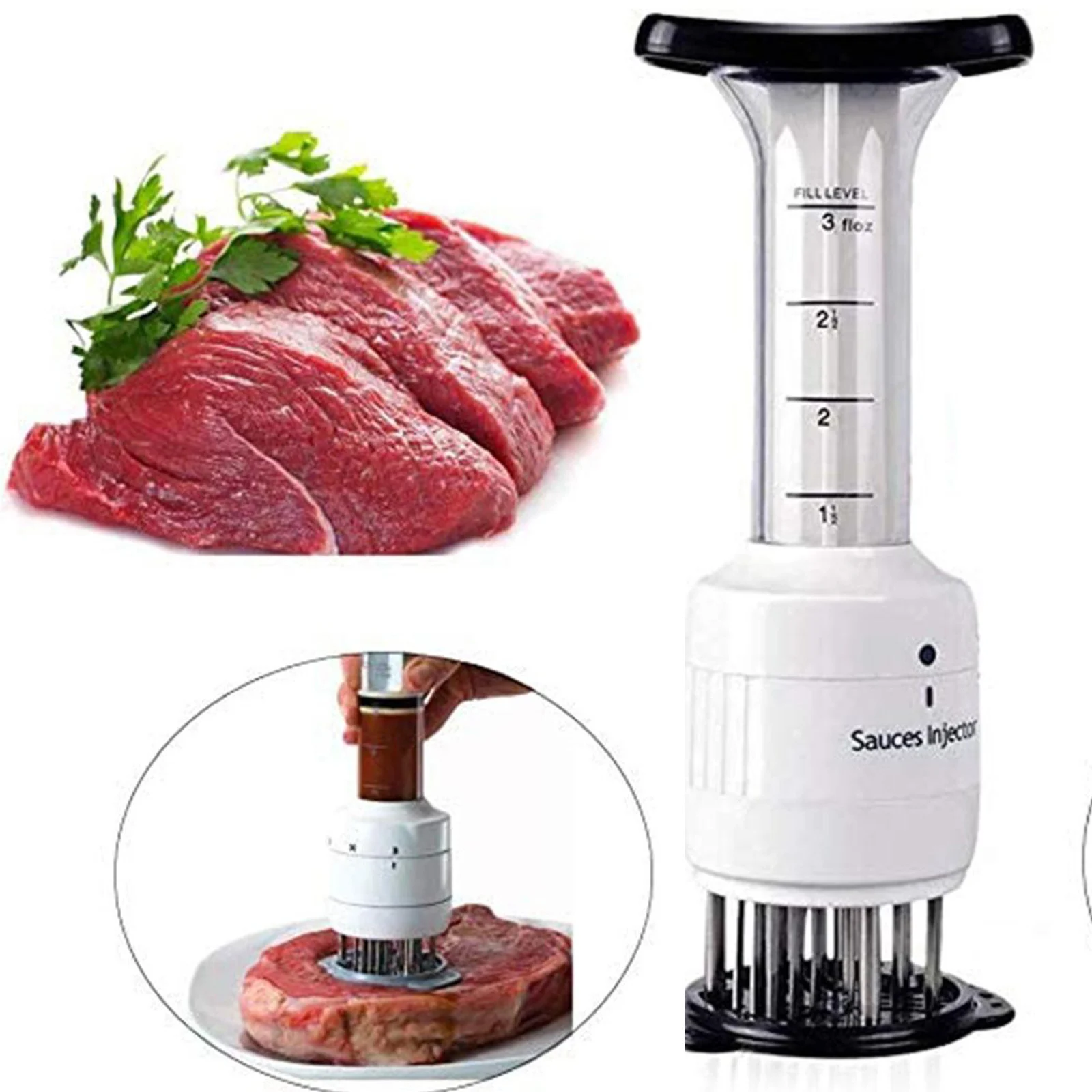 

Meat Tenderizer Steak Meat Injector Tenderizer Meat Marinade Injector