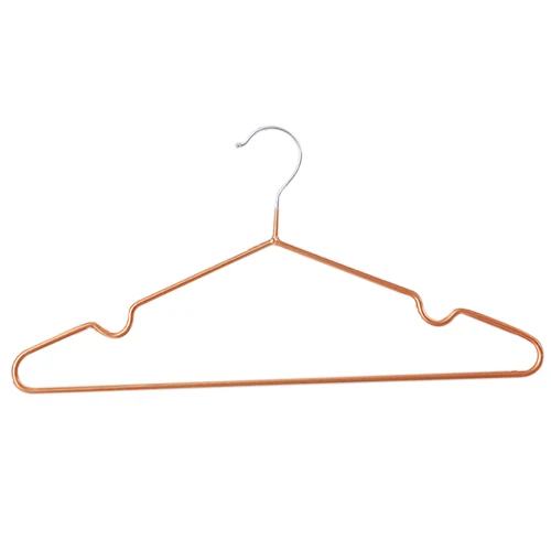 10 шт./лот Нескользящие металлические вешалки для рубашек и брюк детей взрослых