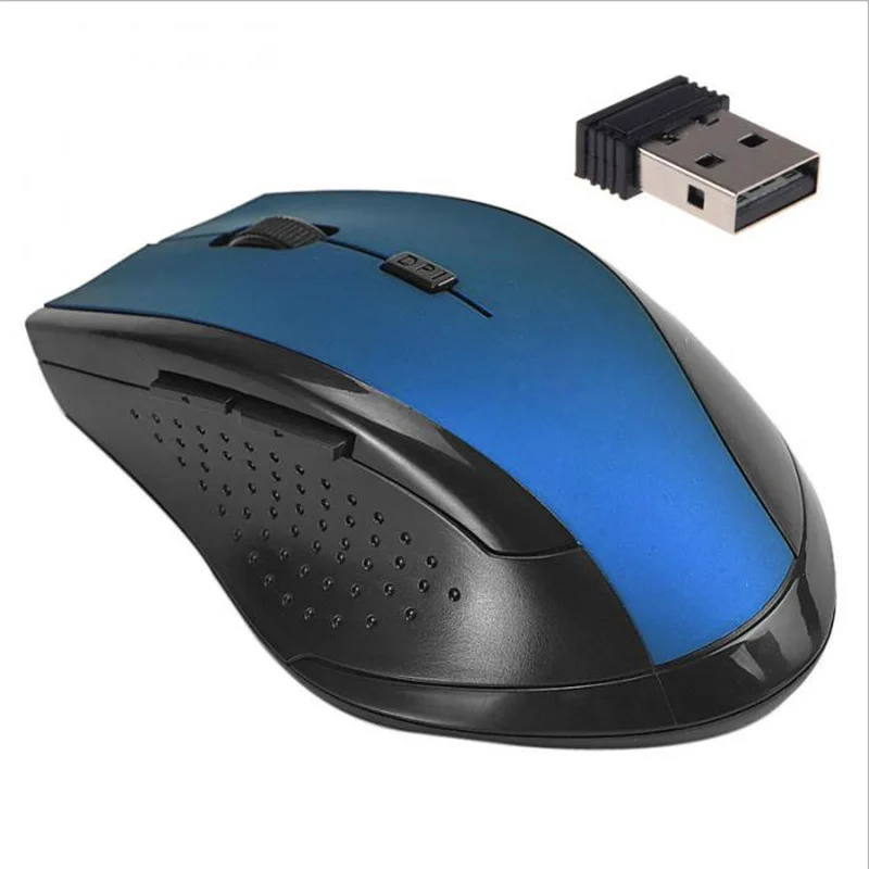 Мышь компьютерная беспроводная 1600 DPI 2 4 ГГц USB|Мыши| |