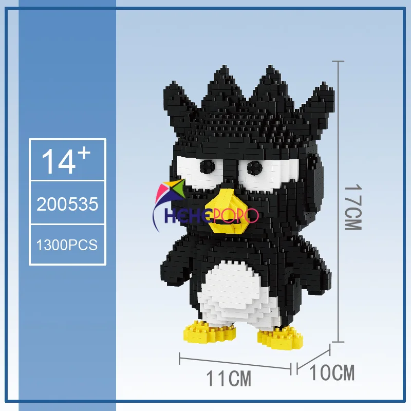 16005 мини конструктор Ворона микро игрушки сделай сам милая ворона блокировка