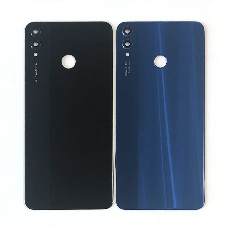 Axisinternational для 6," huawei Honor 8X, чехол с 3D стеклом для задней панели батареи, корпус+ стеклянная линза+ рамка для отпечатков пальцев+ вспышка