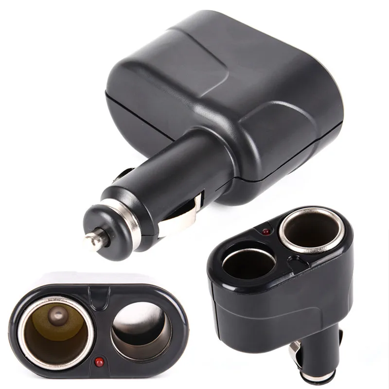 

12V DC 2 Way Car Cigarette Lighter Charger Socket Splitter Lighter Socket Adapter