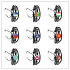 Браслет с изображением Узбекистана, Туркестана, Казахстана, Гренландии, национального флага Афганистана в подарок