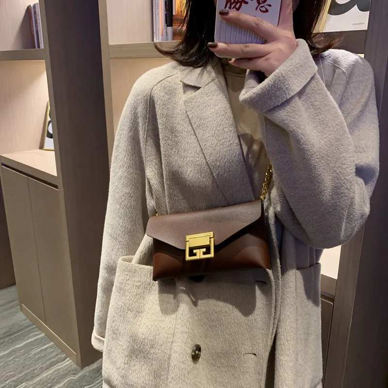 

Sense of spring and summer chain bag women's 2021 new fashion shoulder bag Joker France niche messenger bag