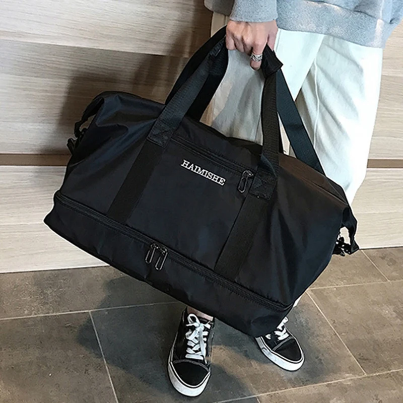 Дорожный чемодан для мужчин и женщин Водонепроницаемая спортивная сумка сухая