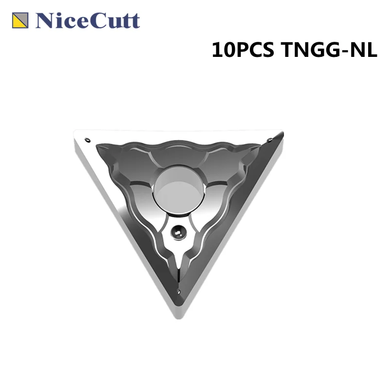 

TNGG160404/08 TNMG16 карбидная токарная пластина для 10 шт. станков с ЧПУ, алюминиевые токарные инструменты, лезвие, хороший