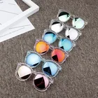 Солнцезащитные очки для мальчиков и девочек, 1 шт., летние, с твердой оправой, для малышей, Детские солнечные очки